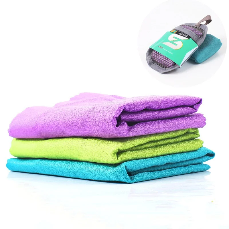 Microfiber Quick Dry Towels Outdoor Camping Hiking Cycling Portable Beach Towel Women Swimming Running Sports Soft Cool Towels