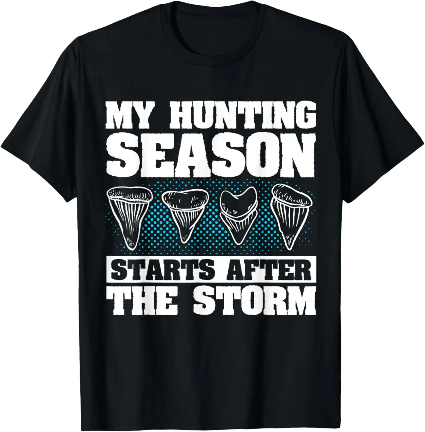 

Shark Fossil Tooth Hunter T-Shirt