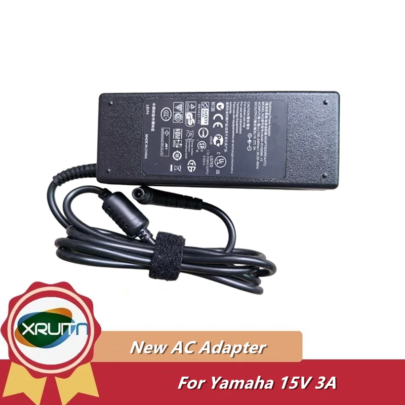 New 15V 3A NU40-R150266-13 AC Adapter Charger 15V 2.66A for YAMAHA THR5 THR10 Electric Guitar Bass Power Supply TSX-70 TSX-B72 T