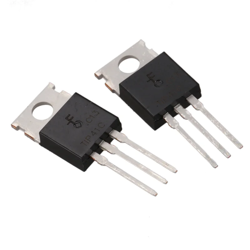 20 Pcs 3 Pin Npn To-220 Power Transistors 100V 6A Tip41c
