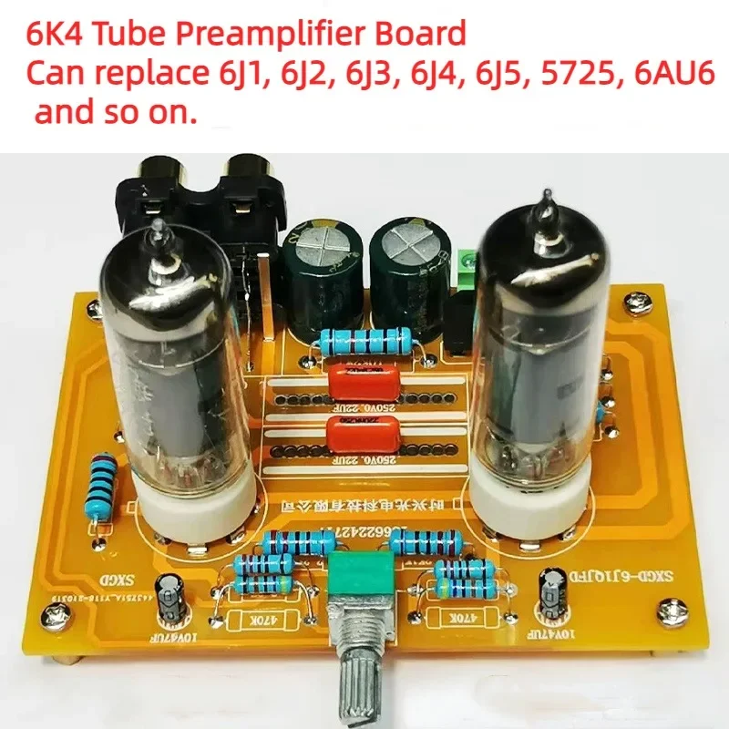 Electronic Tube 6J1 Bile Pre-amplification,  Power Amplifier Pre-filter Circuit Board, Customizable