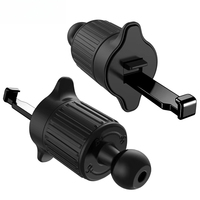Car Phone Holder Clip 17mm Ball Head Base for Car Air Vent Clip Mount Universal Car Air Outlet Hook Cellphone Holder Accessories