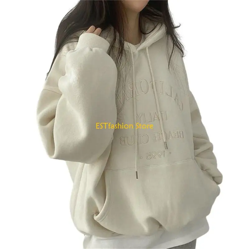 Y5GCフード付きパーカー女性用ティーンガールスウェットシャツシャツトップ