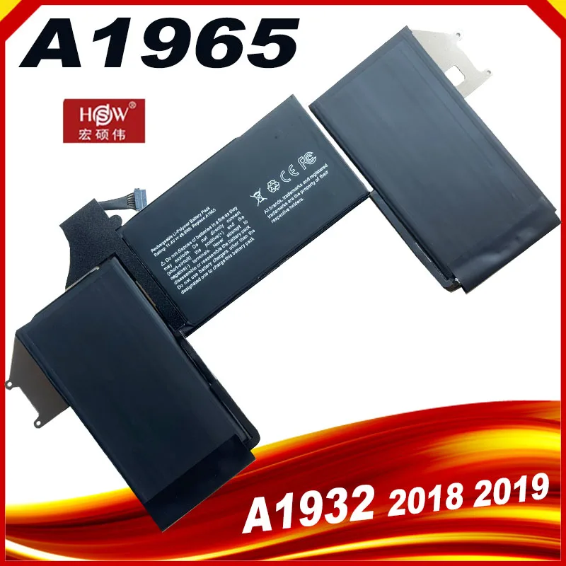 

A1965 A1932 Battery For Apple MacBook Air 13" 2018 2019 Laptop A2179 Early 2020 EMC 3184 EMC3302 020-02455 A1369 A1370 A1465