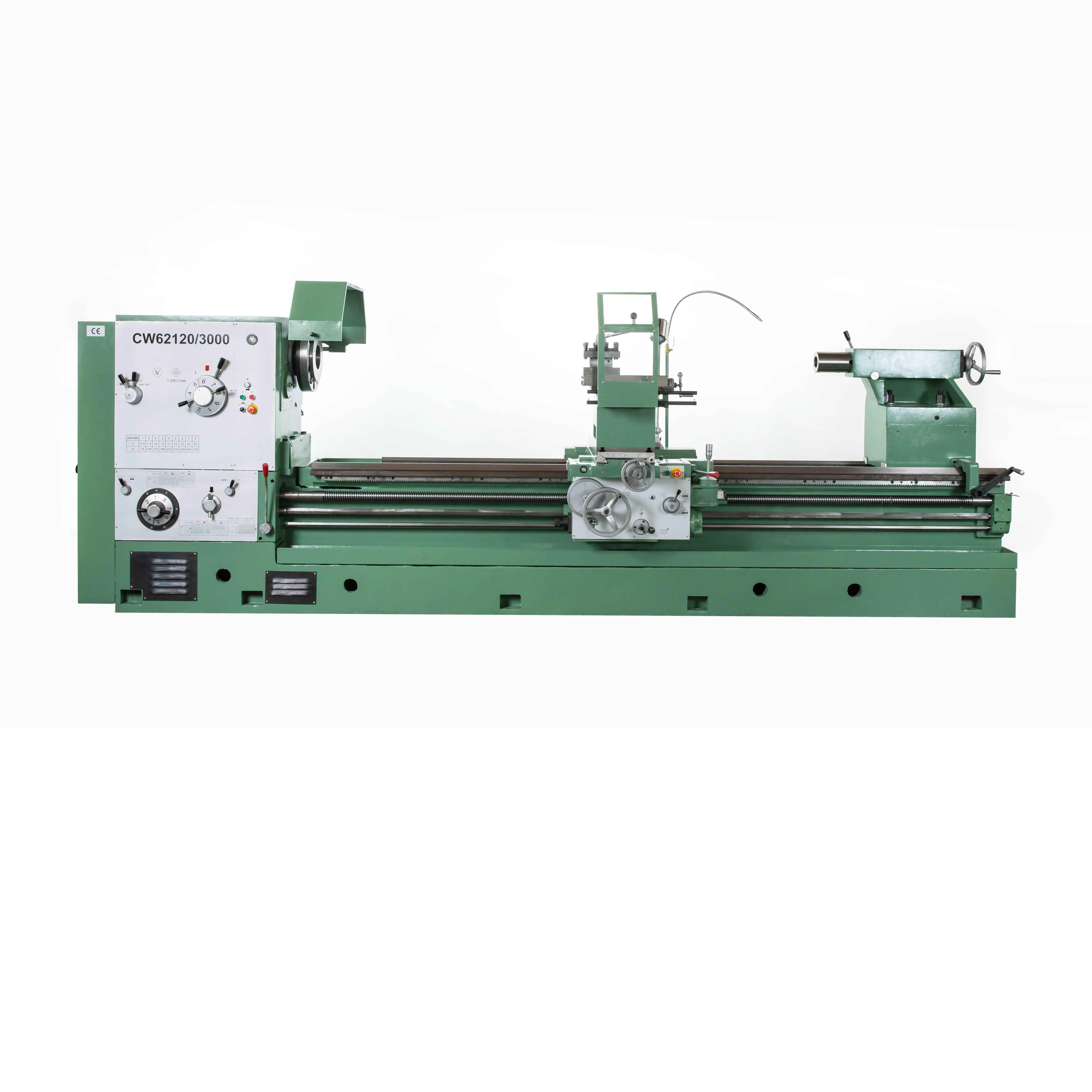 Husillo multifuncional CW6180D, diámetro de 128m, torno de alta resistencia, Torno de burbujas Para, torno de Metal, torno Horizontal Universal