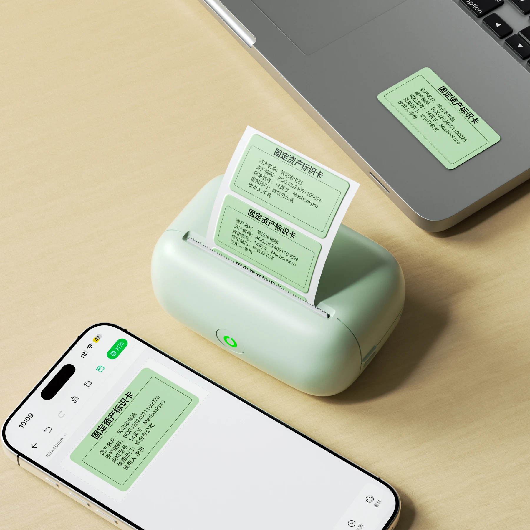 Imprimante thermique portable  - Mini Pocket Thermal Printer Paper Roll avis et prix