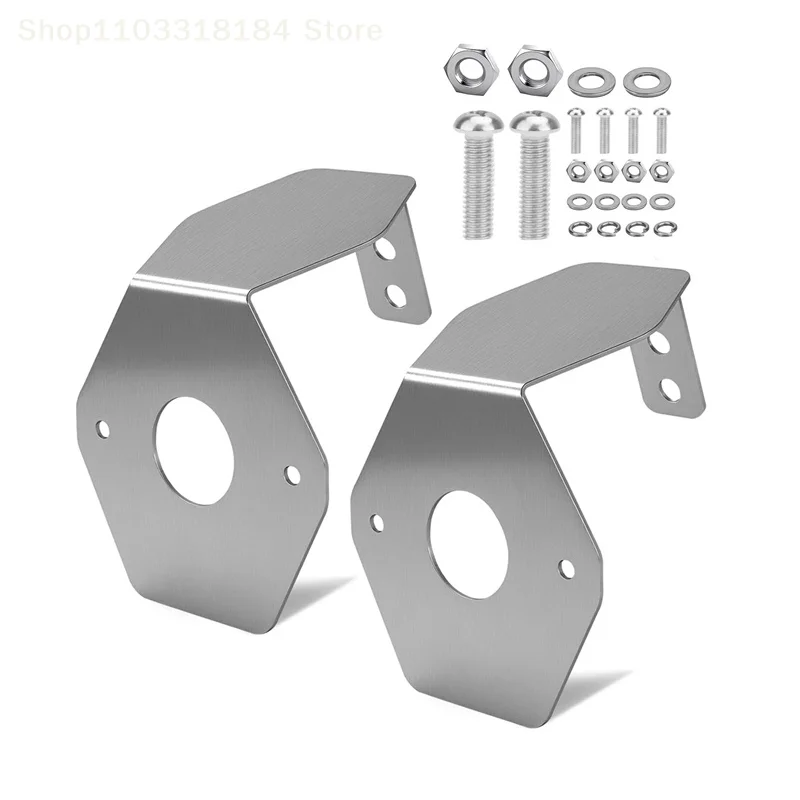 

Универсальный монтажный кронштейн из нержавеющей стали для арбузных фонарей и передних указателей поворота на полугрузочных прицепах