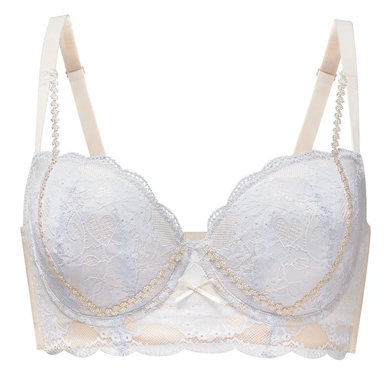 

Женский бюстгальтер больших размеров для больших грудей, пуш-ап, против провисания, боковая поддержка, мягкие косточки, дышащий тонкий бюстгальтер