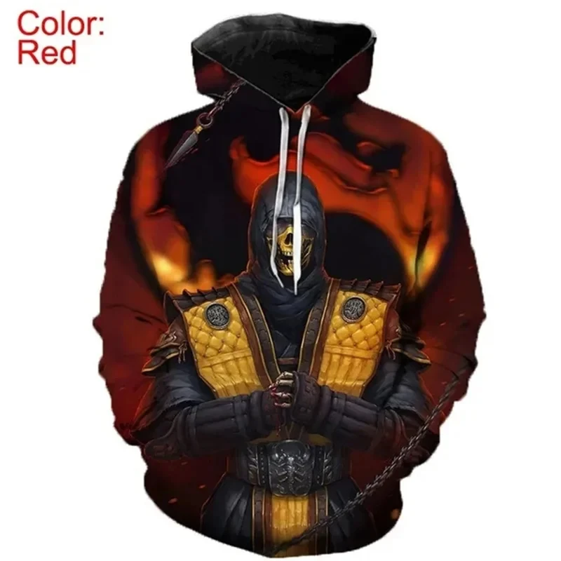 Gaming hoodies hot sale men's clothing cool design 3D printed hoodies women's pullover Harajuku fashion Y2K style hoodies