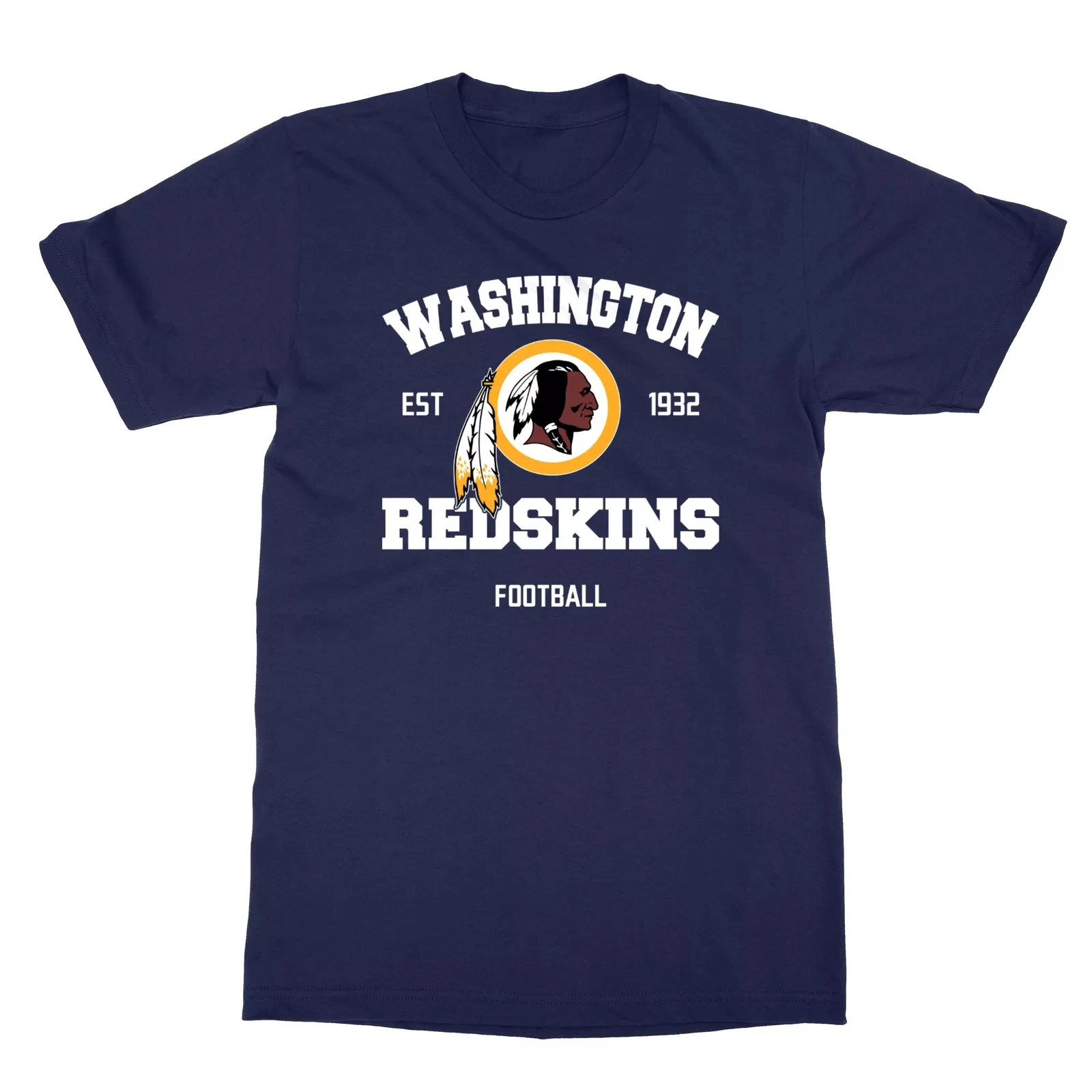 Washington Redskins Football Cotton T-shirt Unisex Men Women Short Sleeve Summer Tops Fans Essentials Daily Casual Fashion Tee