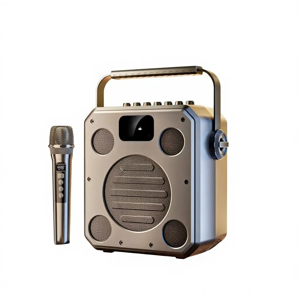 for Great Wall Outdoor Karaoke Live Sound System 5.2 30W Battery Powered Plastic Shell Square Dance Speaker Big Speaker