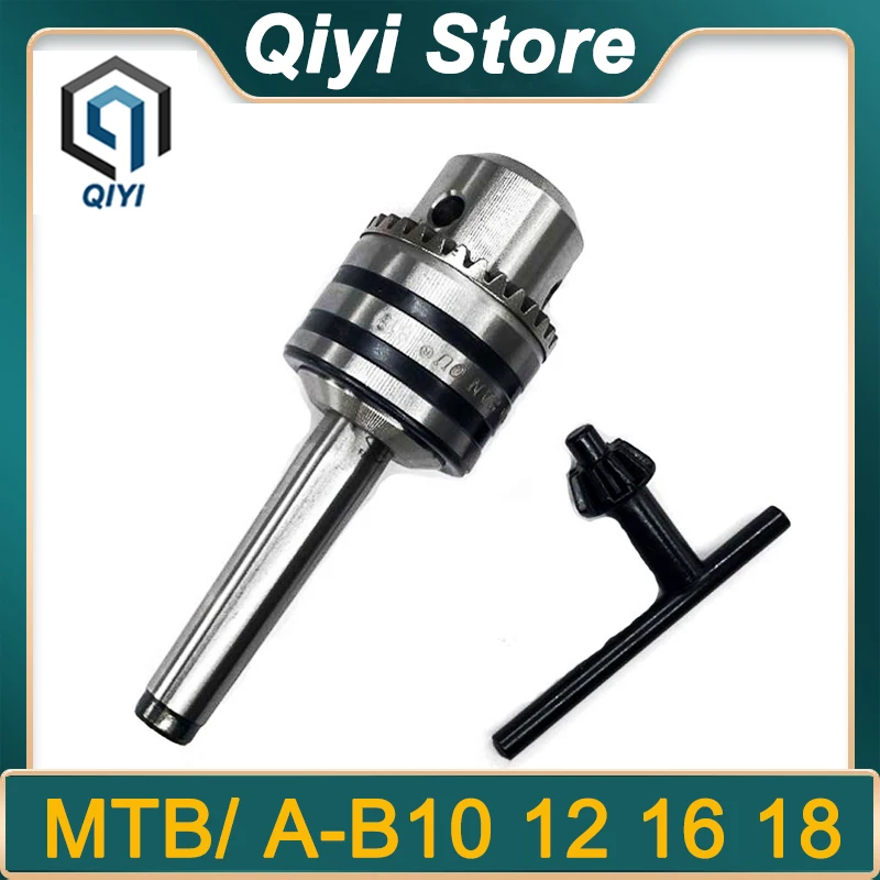 MT1 MT2 MT3 MT4 B10 B12 B16 B18 0.6-6/1-10/1-13/3-16/5-20 Morse tapper shank Drill Chuck Arbor Lathe CNC drill machine Wood