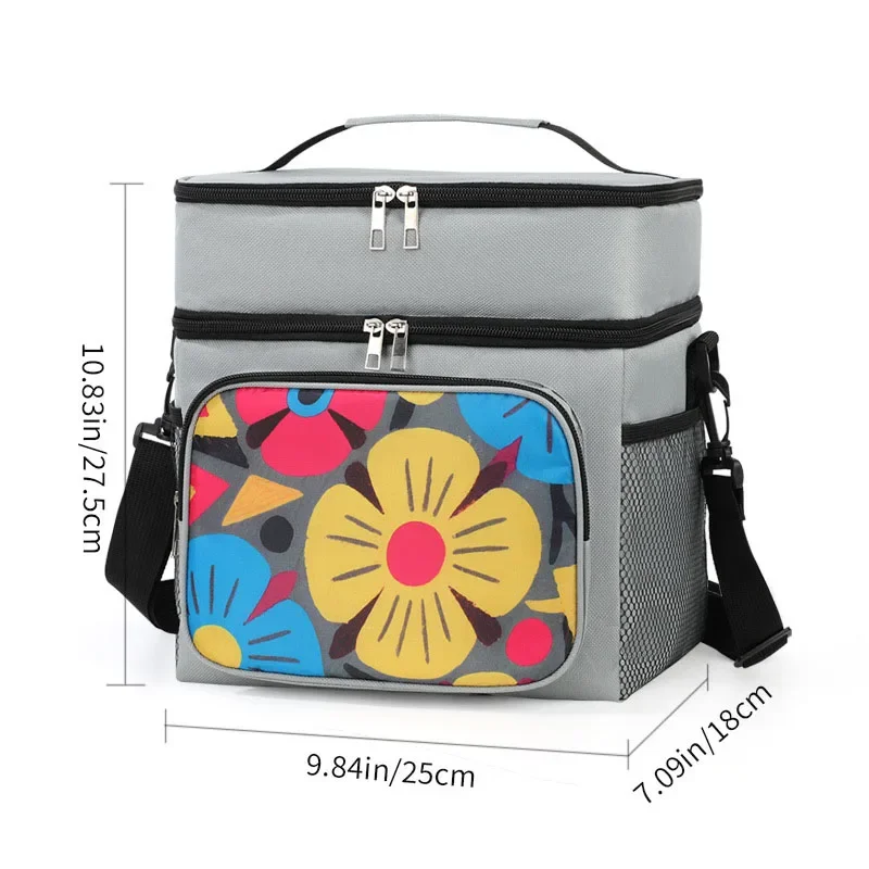 

Oxford Cloth Thermal Bag Large Capacity Thickened Thermal Insulation Lunch Bag Portable Folding Outdoor Picnic Ice Bag