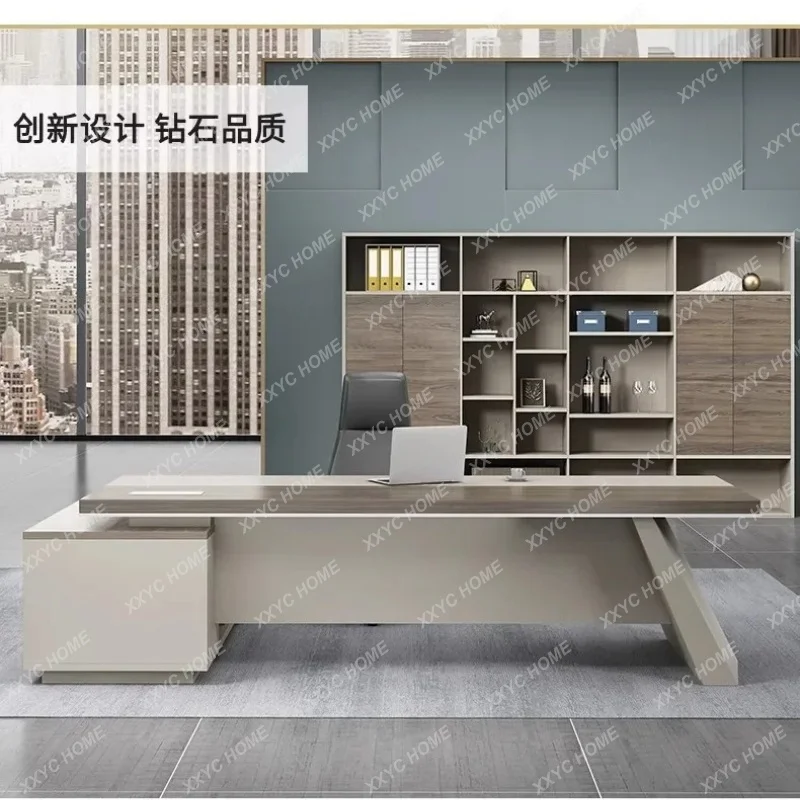 XXNegotiate Meeting Office Desk Exquisite Foreign Durable Office Desk Modern High Office Furniture