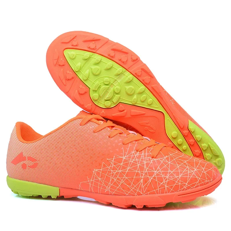 

Бейсбольная обувь, детские и мужские кроссовки, новые кожаные уличные противоскользящие дышащие тренировочные кроссовки большого размера с шипами для софтбола