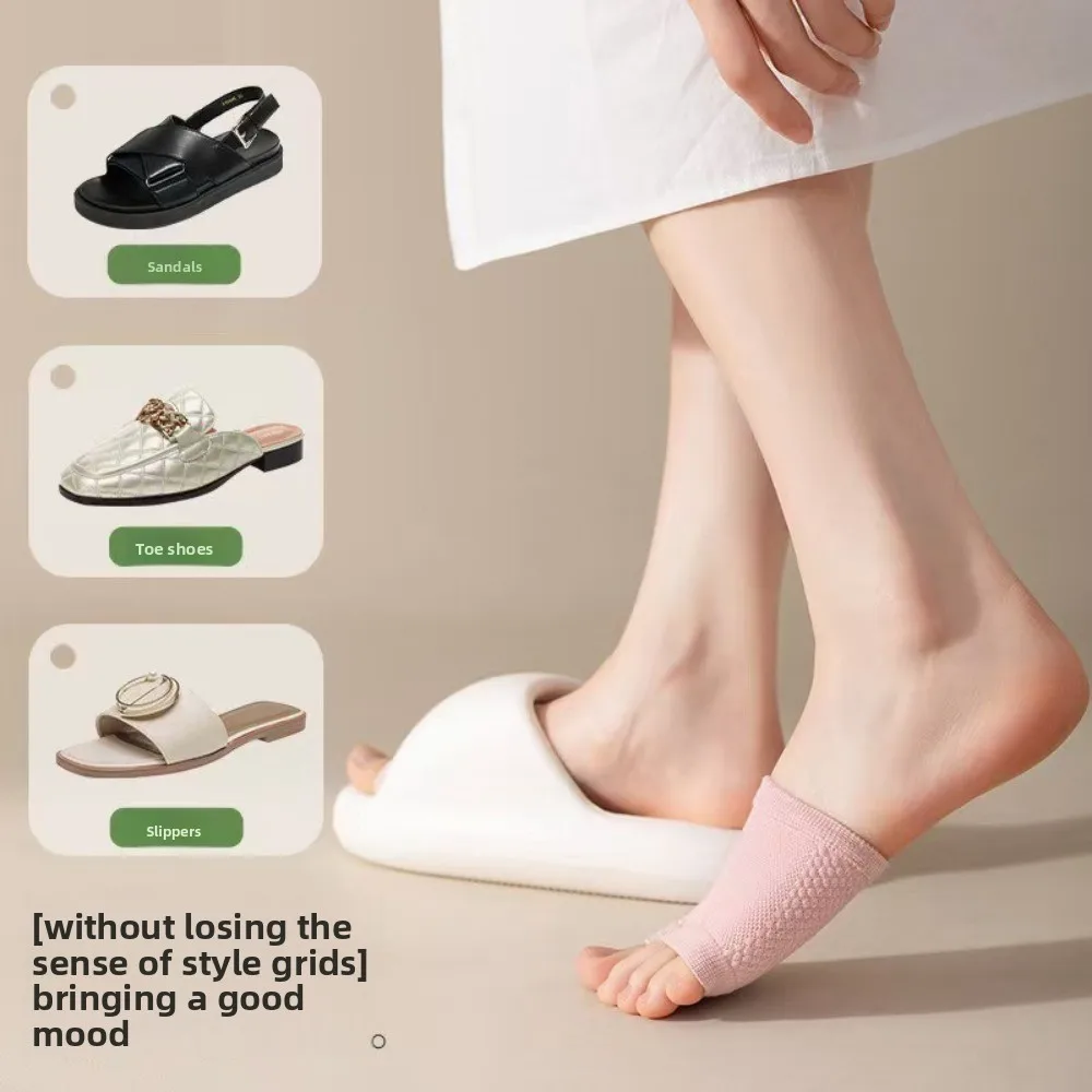 

Durable Soft Forefoot Socks Elastic Half Palm Toe Socks Half Feet Socks Men