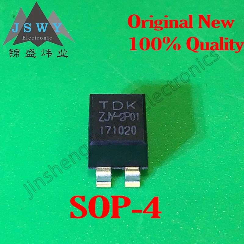 

(5/20PCS) ZJY-2P01 ZJYS51R5-2PT-01 SOP-4 Common Mode Choke Coils TDK Filters Original In Stock Ships Fast!