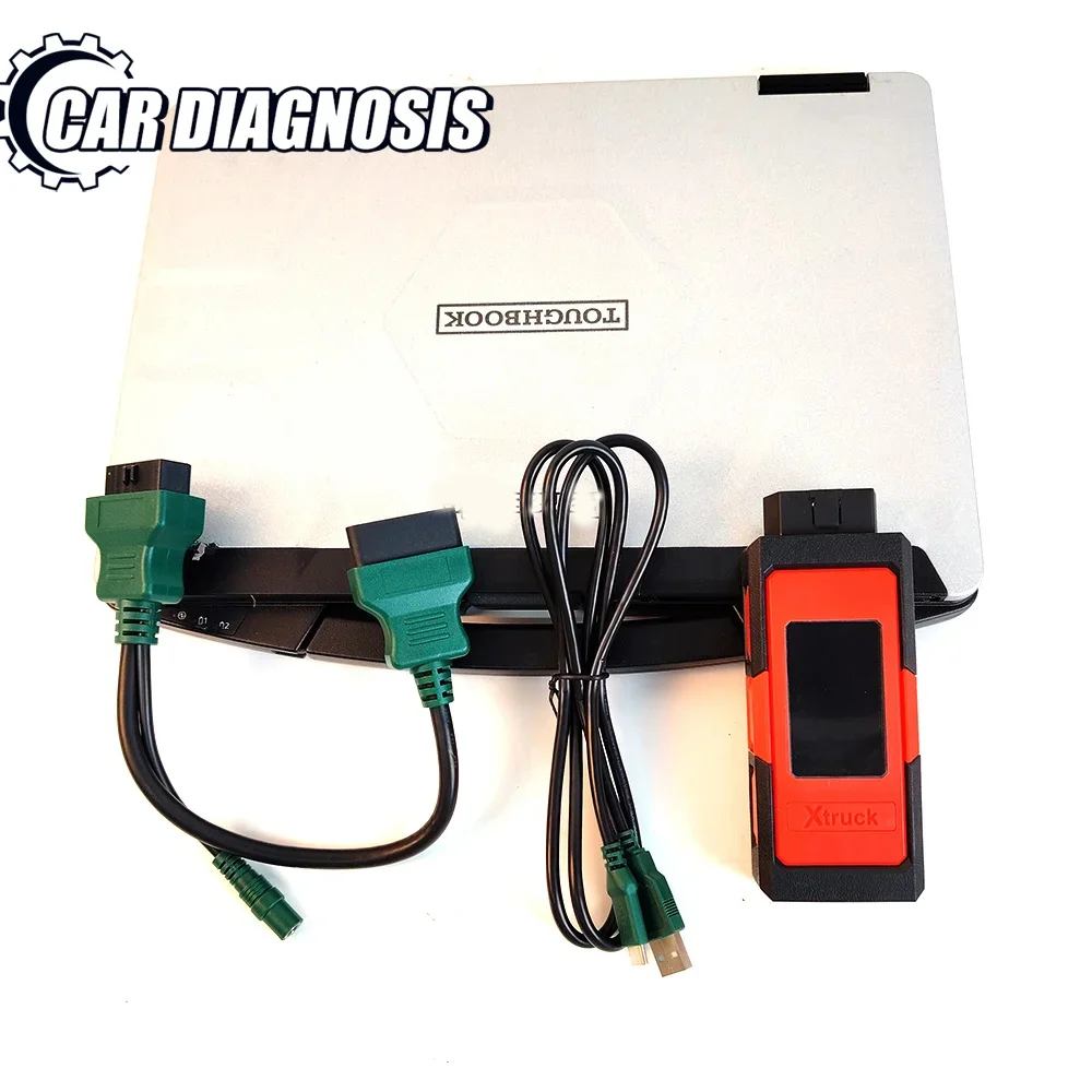 

CF54 Laptop Xtruck X005 Plus Forced DPF Regeneration Truck Diagnostic Tool for SHACMAN WEICHAI SINOTRUK DongFeng for FAW
