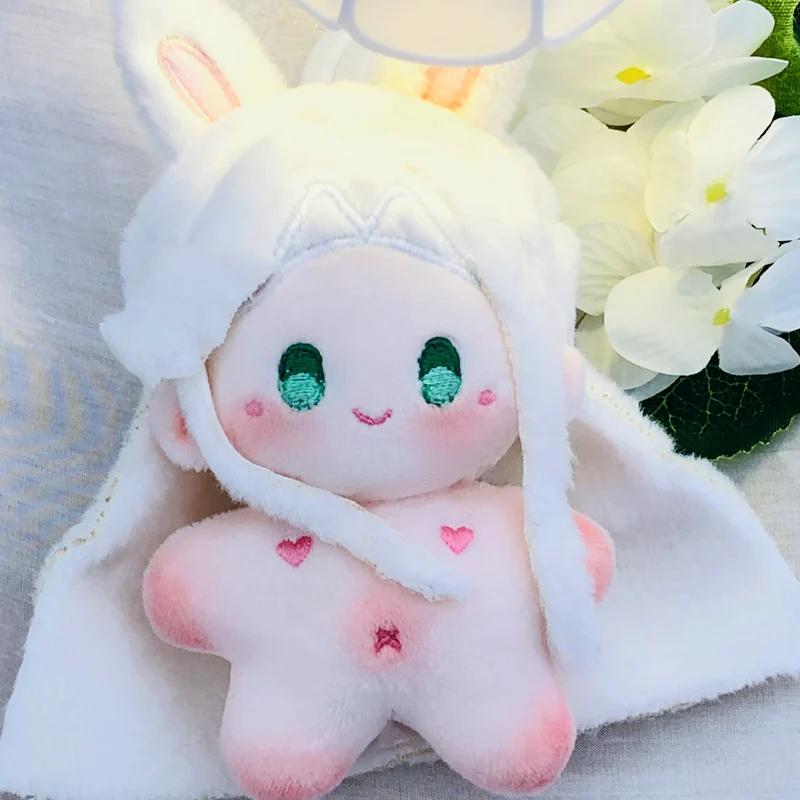 10cm Kawaii Starfish Idol Doll Anime Plush Star Dolls Stuffed Codename Kite Figure Toys Game Cotton Baby Plushies Toys Fans Gift