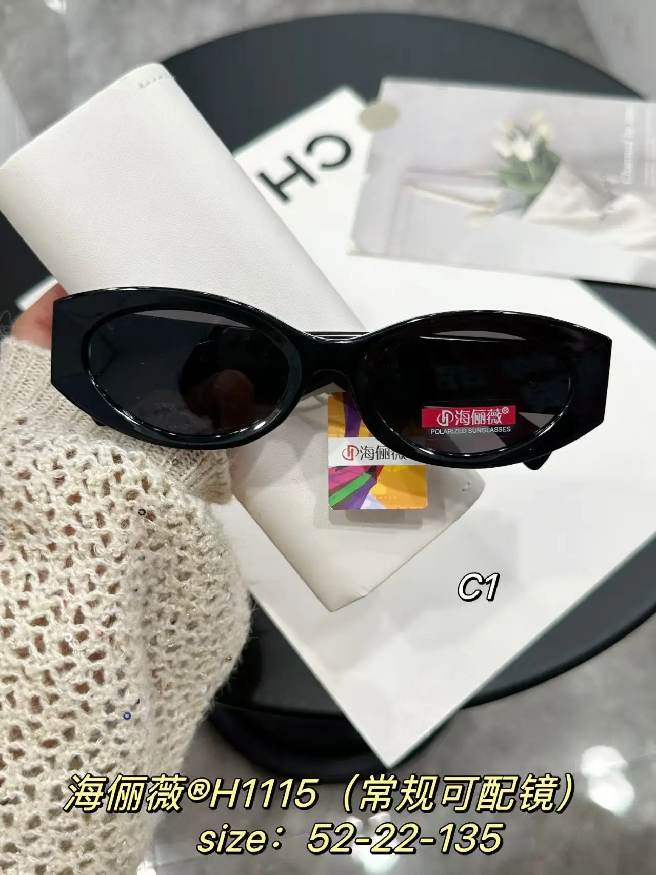 نظارات شمسية عصرية على شكل عين القطة Miu على شكل عين القطة أنيقة ومشاهير متطابقة مع نظارات شمسية من الأسيتات المضادة للوهج للحماية من الأشعة فوق البنفسجية 400 #5