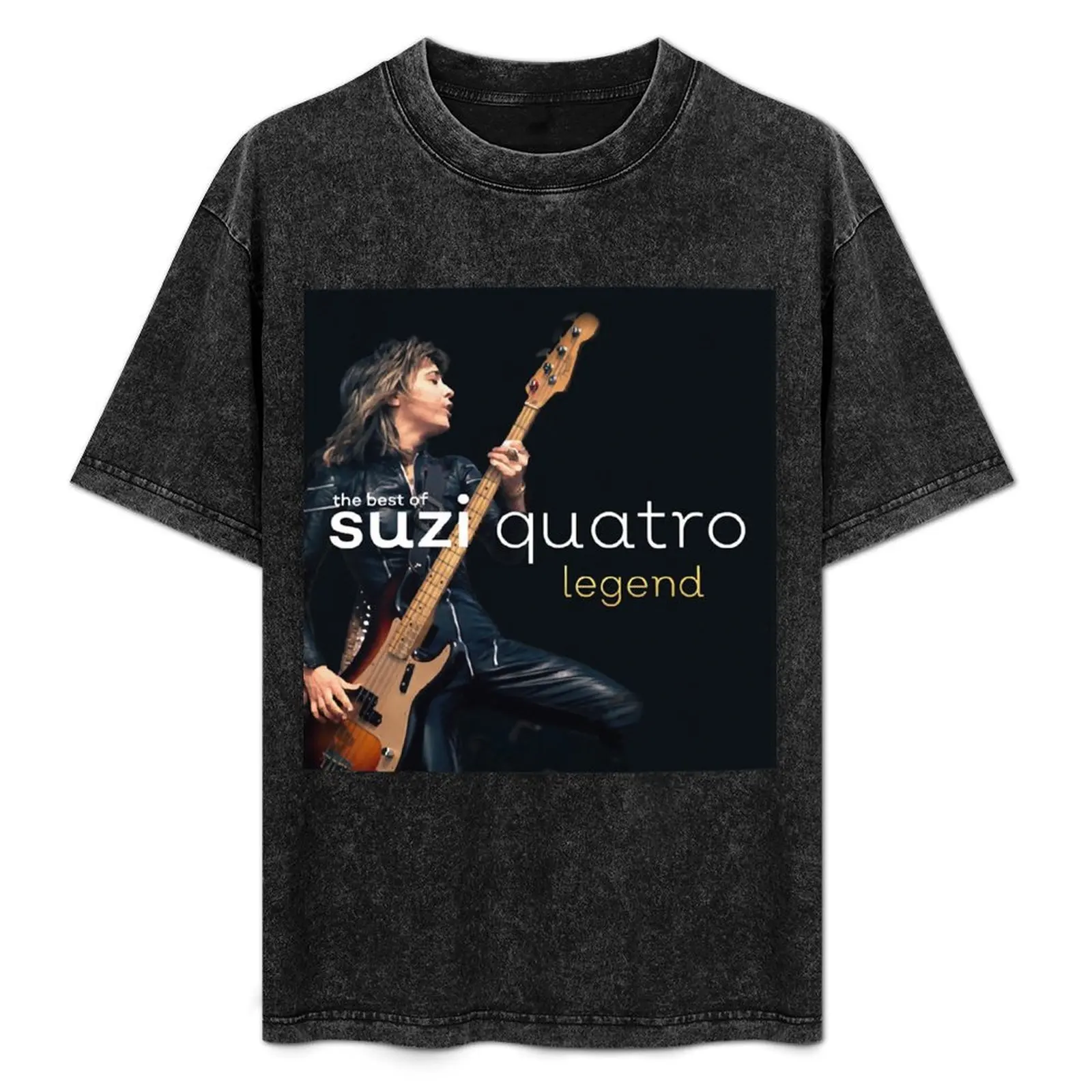 

suzi quatro legend T-Shirt Retro Graphic Print T-Shirt