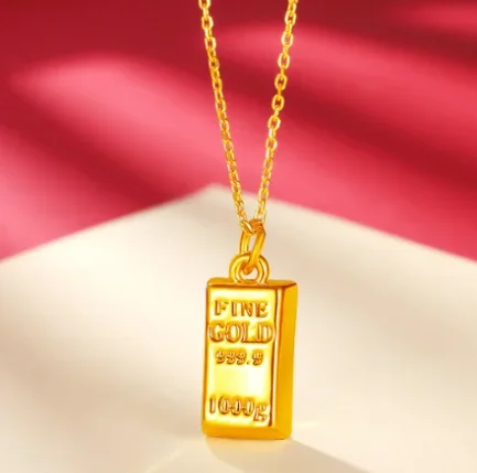 24k pure gold pendants for women 3d hard gold pendant 999 real gold pendant gold jewelry accessories