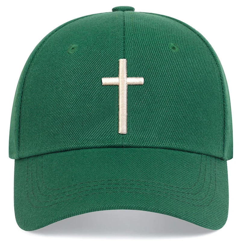 Unisex-Baseballkappen mit Kreuzstickerei, verstellbar, für den Außenbereich, für Frühling und Herbst, lässiger Sonnenschutzhut – Detail 8