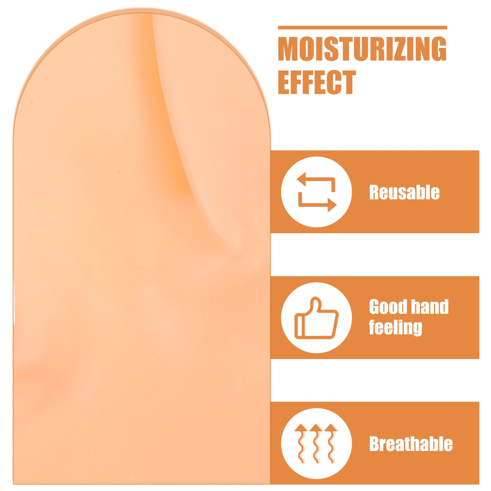 

1Set Moisturizing Hand Gloves and Socks for Women Lightweight Breathable Overnight Skin Care Dry Hand Protection