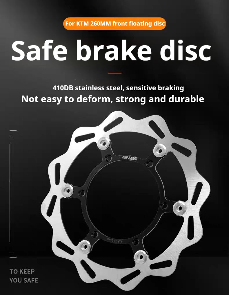 

For KTM Huswana Off-road Motorcycle 250/300/350/450 Front Brake Disc Floating Brake Disc