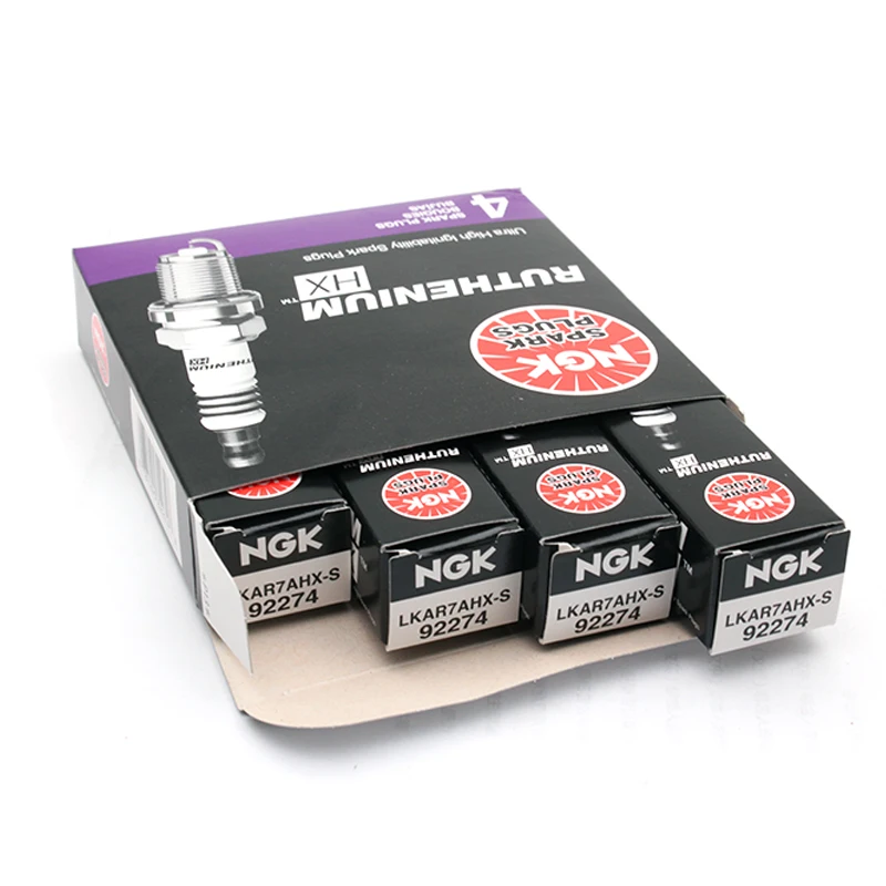 NGK Ruthenium HX High Ignitability Spark Plug LKAR7AHX-S 92274