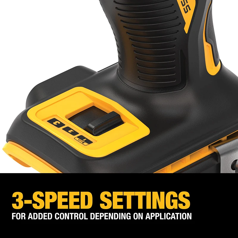 Imagem -04 - Chave de Fenda Elétrica Brushless Cordless Hand Broca Combo Kit Chave de Impacto com Bateria de Lítio Dewalt-dcf850 20v