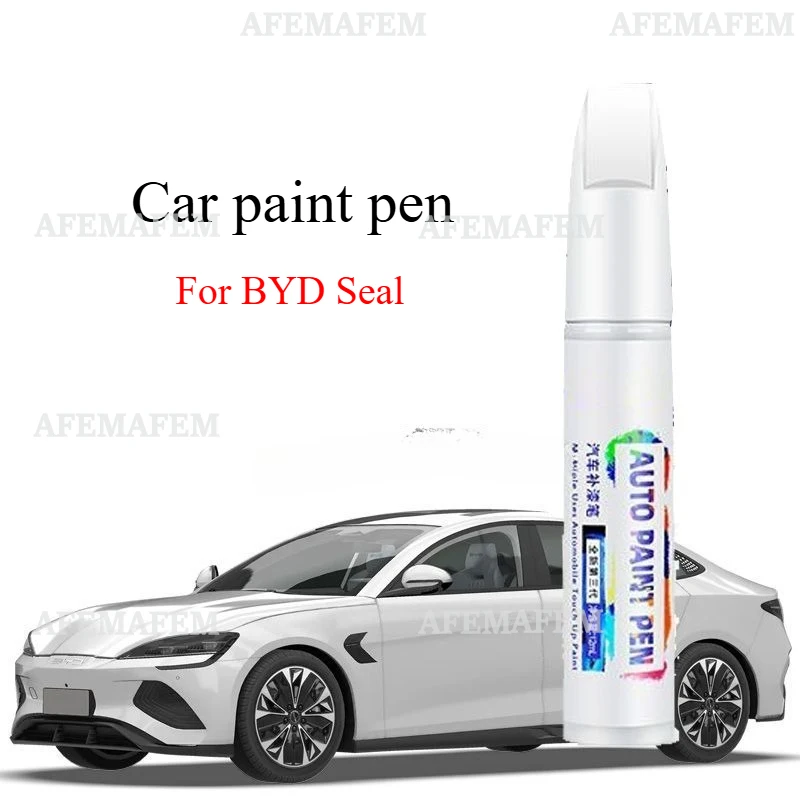 For BYD Seal Car Paint Pen Scratch Repair Artifact Scratch Special Aurora White Rosemary Grey North Ice Blue