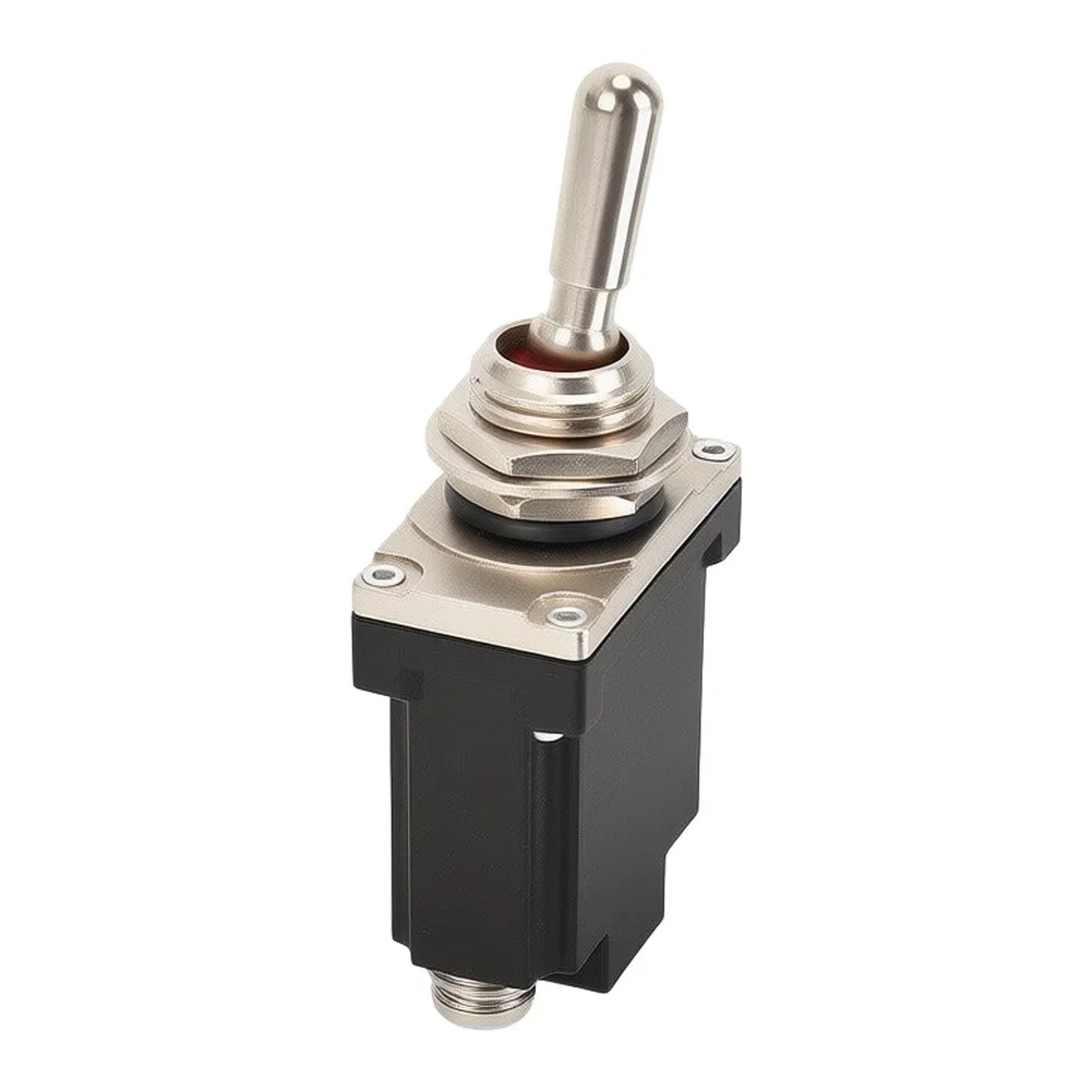 Waterproof Metal For Toggle Switch IP67 15A 250VAC 12VDC for Use in Telecommunications Cabinets and Renewable Energy Systems