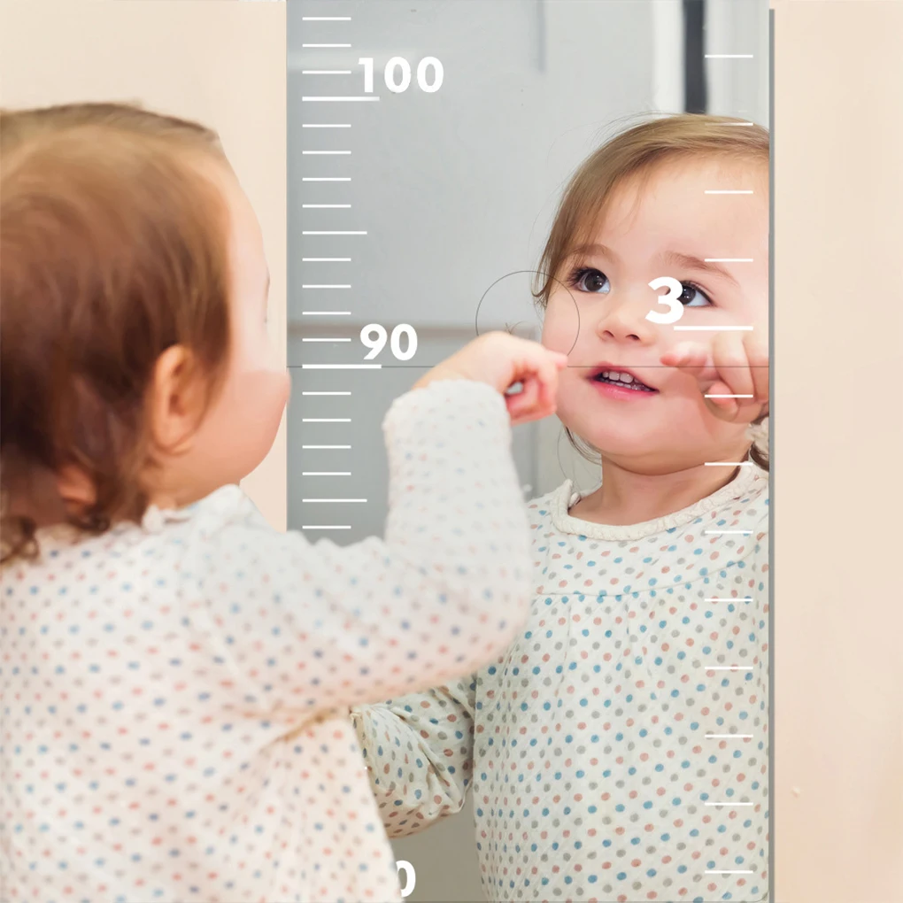 Mirror Growth Chart Kids Height Wall Chart For Height Measurement Mirrors Measuring Chart For Kids