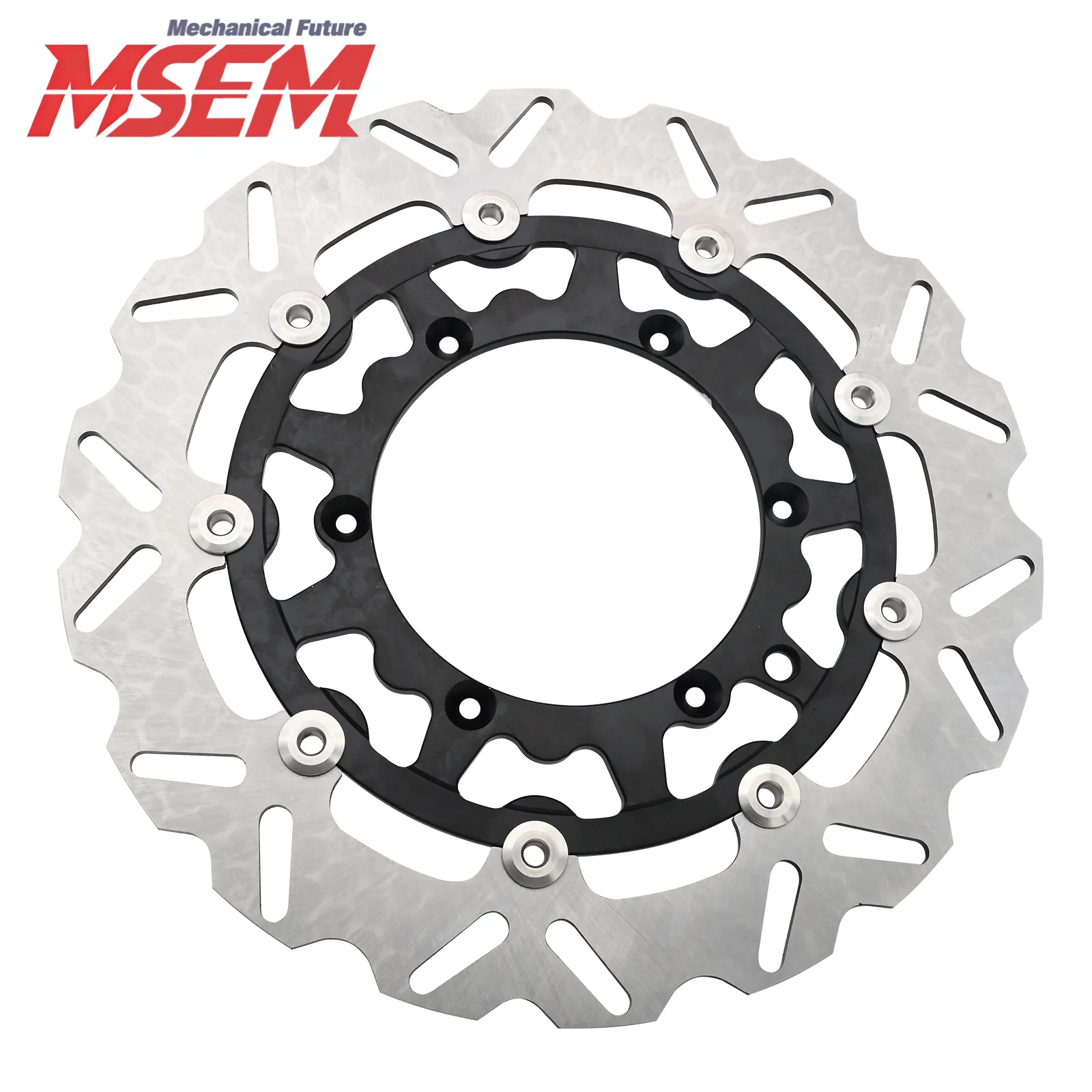 Motorcycle CNC 320mm Disc Brake Caliper Mounting Adapter For Husqvarna 125-501 FE/TE/FC KTM 125-500 XC/XCF/XCW/SX/SXF 1994-2023