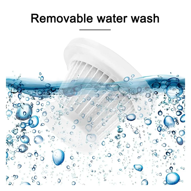 Filtro de vacío de coche HEPA A39M 5 uds, filtros de limpieza lavables, filtro de aspiradora inalámbrico reutilizable fácil instalación