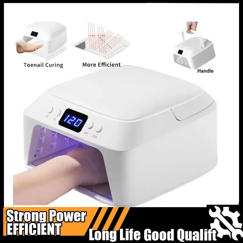 

Hot LEDs UV Nail Lamp Large Space Nail Dryer with Hand Pillow Smart Sensor 72 W Professional UV Lamp For Nails Tools