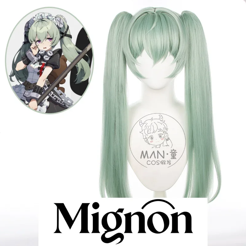 

Zenless Zone Zero Corin, косплей, зажим для парика, двойные хвосты, длинные волосы, имитация кожи головы, подарок на Хэллоуин