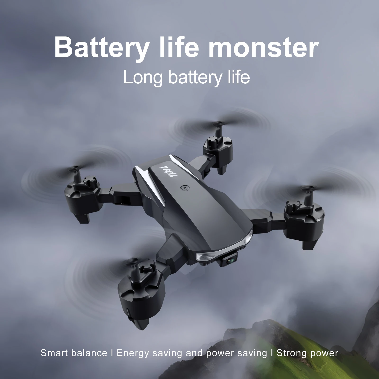 Квадрокоптер Радиоуправляемый S90, 4K, Wi-Fi, FPV