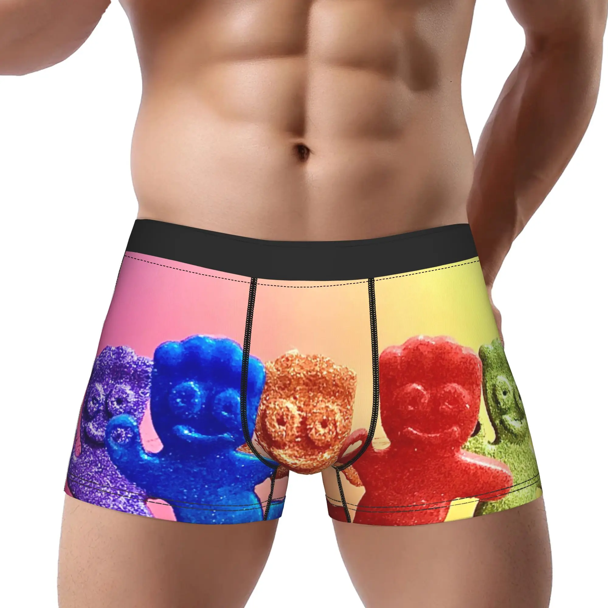 Sour Patch Kids Underpants Breathbale Panties Male Underwear  Ventilate Shorts Boxer Briefs