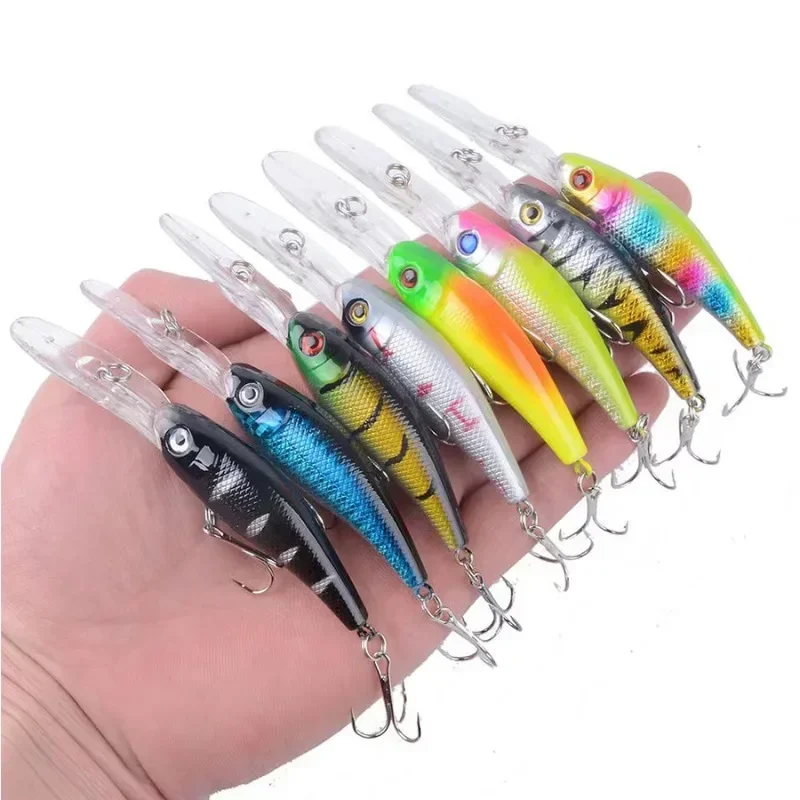 Crankbaits Fishing Lures Set Jerkbait Minnow Hard Bait Kit Artificial Wobblers For Pike Trolling Fishing Tackle Swimbait