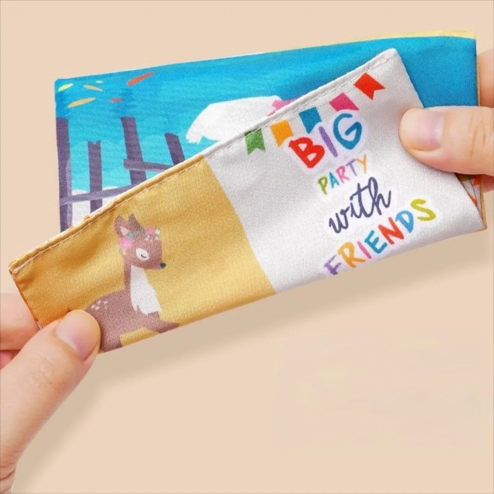 con carta increspata sensoriale Scatola per fazzoletti per bambini Giocattolo educativo Montessori Gioco di trazione Giocattolo per l'apprendimento precoce Esercizio con le dita