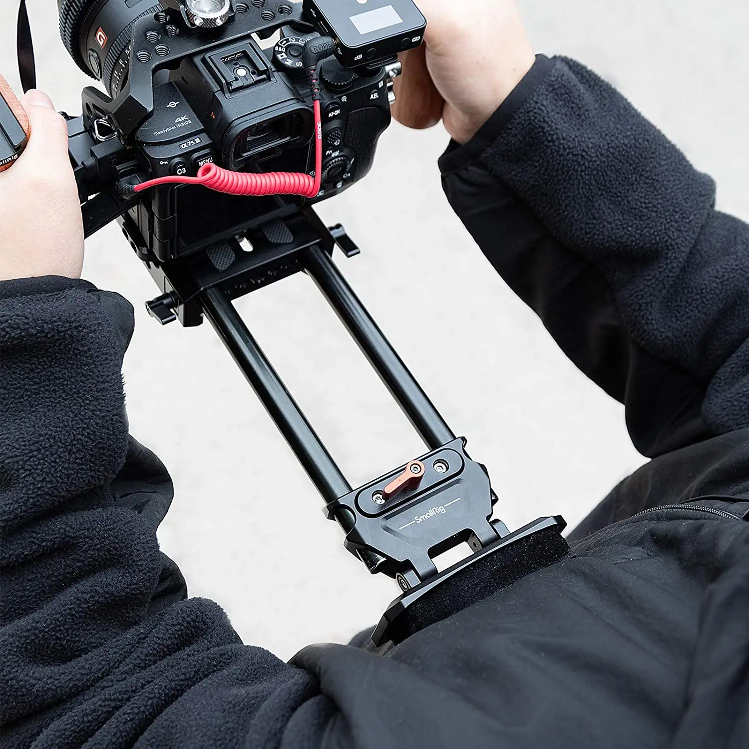 SmallRig Lightweight Chest Pad with Rod Clamp Reducing the Sense of the Weight of Long-term Handheld Shooting 3183