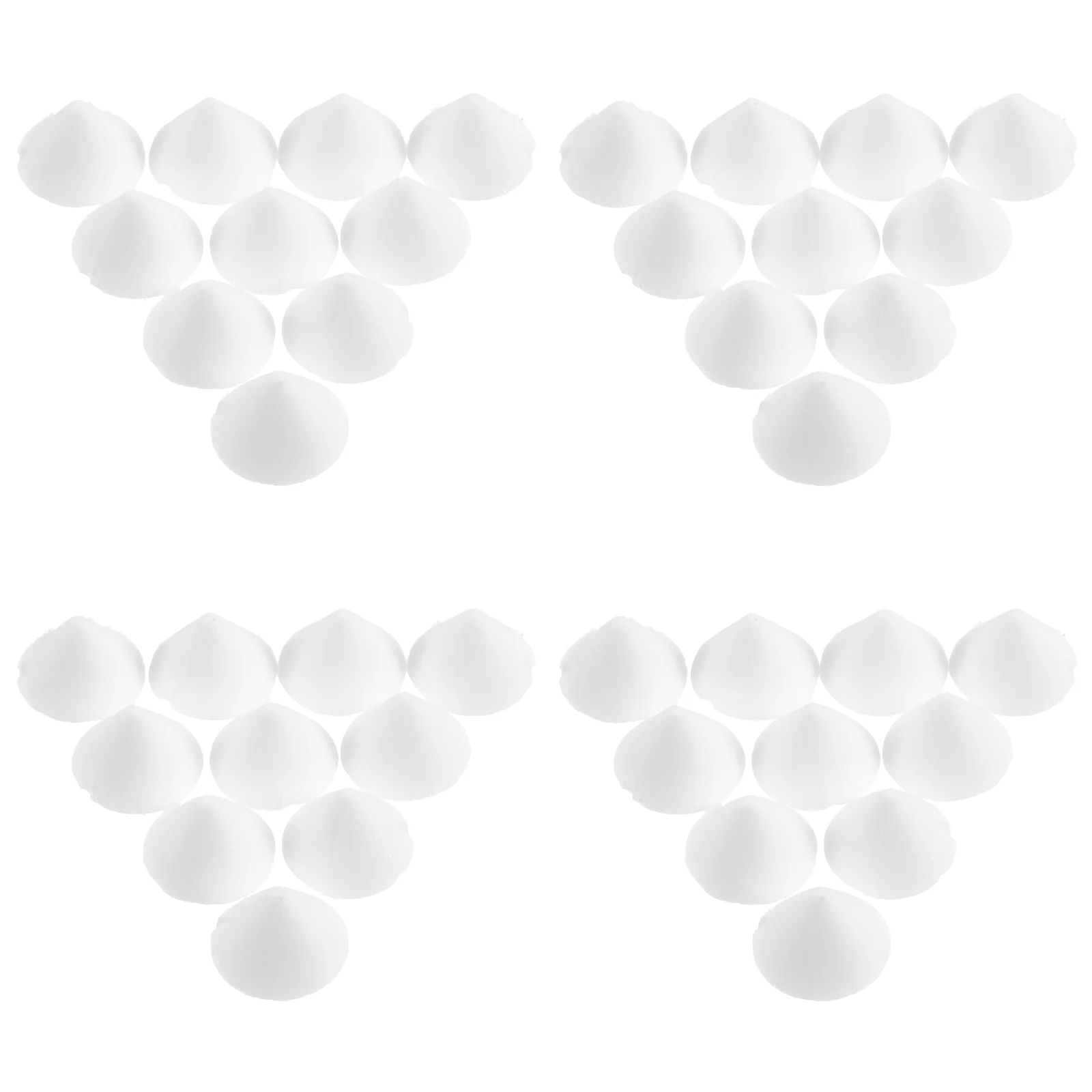 

40 Pcs Pottery Kiln Moveable Nail Tool Set The Tools Reusable Aluminum Oxide Ceramic Refractory Support