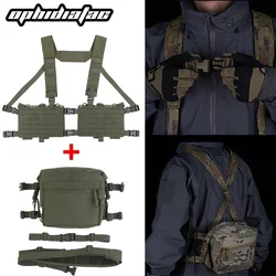 OPHIDIANTAC Chaleco táctico MOLLE expandible con paneles elásticos
