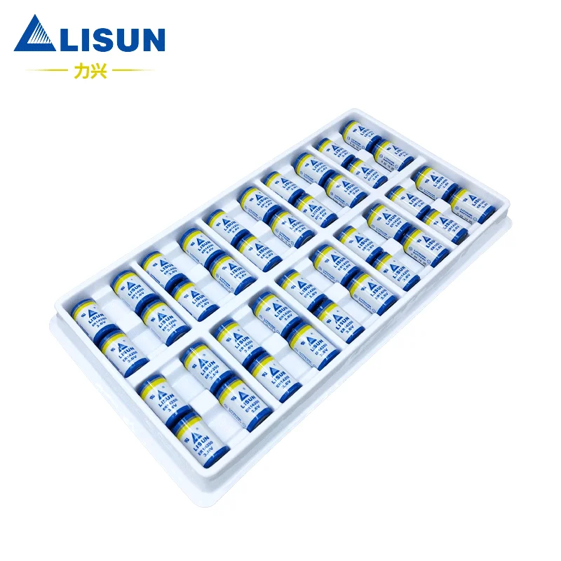 LISUN ER14250 3.6V 1/2AA Bateria De Lítio Para PLC Servo Valor Absoluto Programador Locator Sonda Visão Automação Instrumento