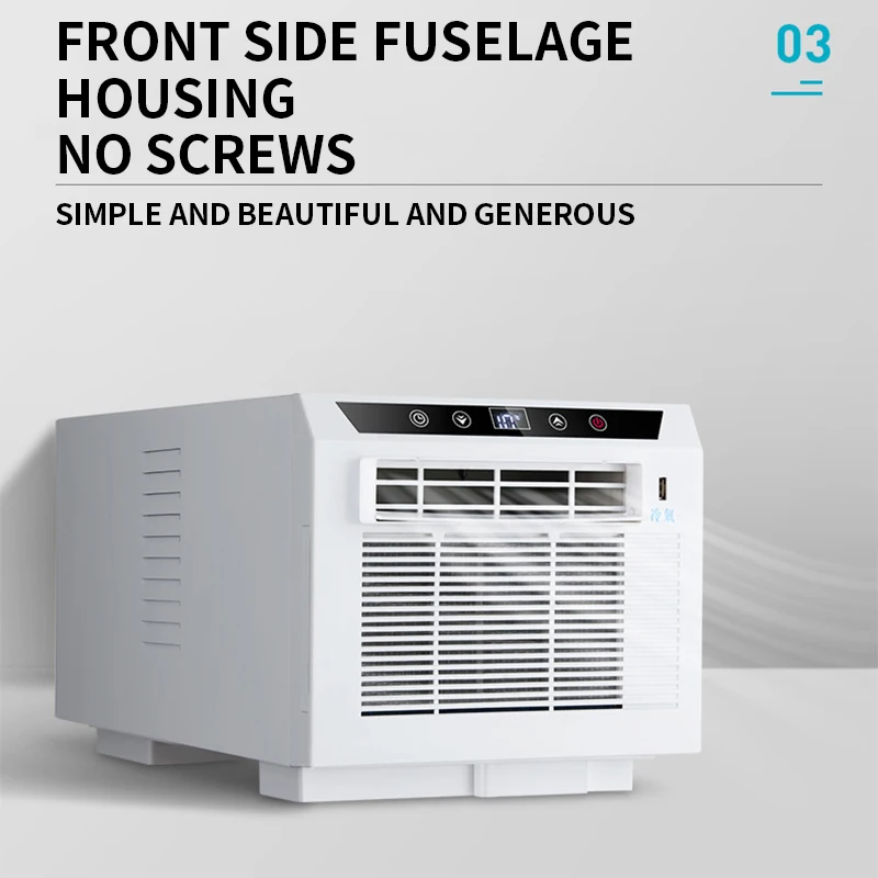 Miniaire acondicionado portátil para el hogar y la Oficina, dispositivo de refrigeración móvil, con Carga rápida por USB, con temporizador de Control remoto, HHR-20