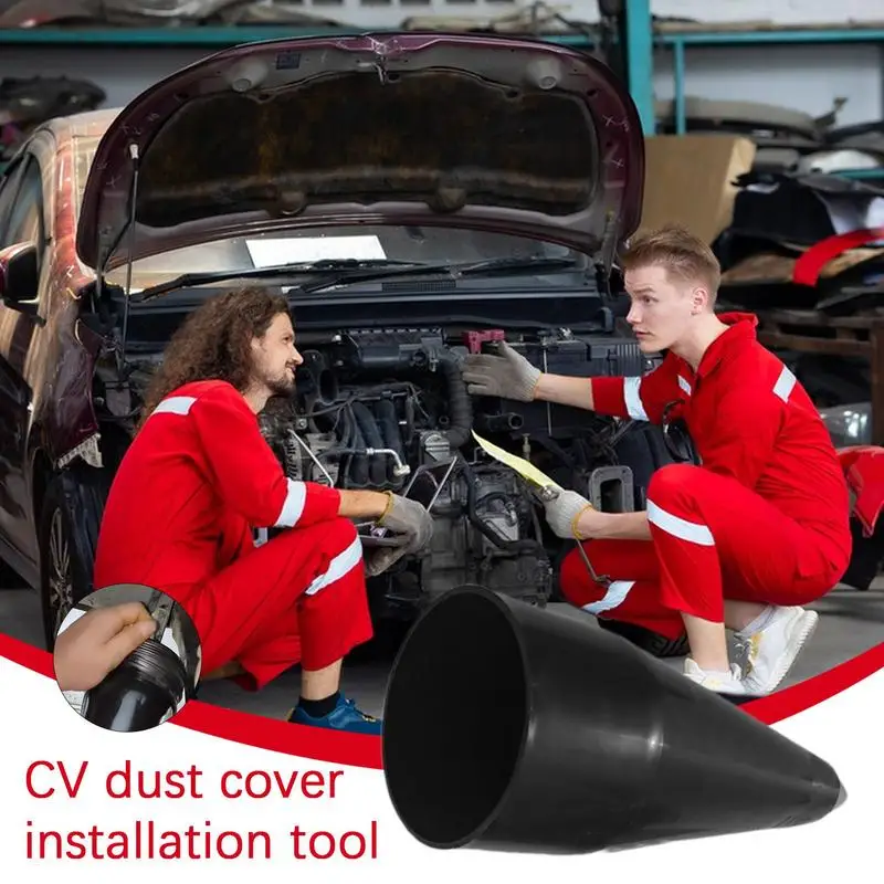 CV Dust Cover Installation Tool Stretch Boot Installation Mount Cone Tool For Fitting Universal CV Joint Drive Shaft Accessories