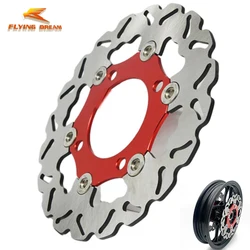 Motorcycle 220 240MM Brake Discs Front Rear Floating Aluminum Alloy Rotors For Honda Yamaha Cygnus-X Scooter Aerox BWS Dirt bike