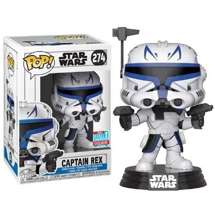 Funko POP Star Wars Captain Rex 274# Vinyl Figure Fall Convention Exclusive Comic Con Collection Limited Edition Model Toys